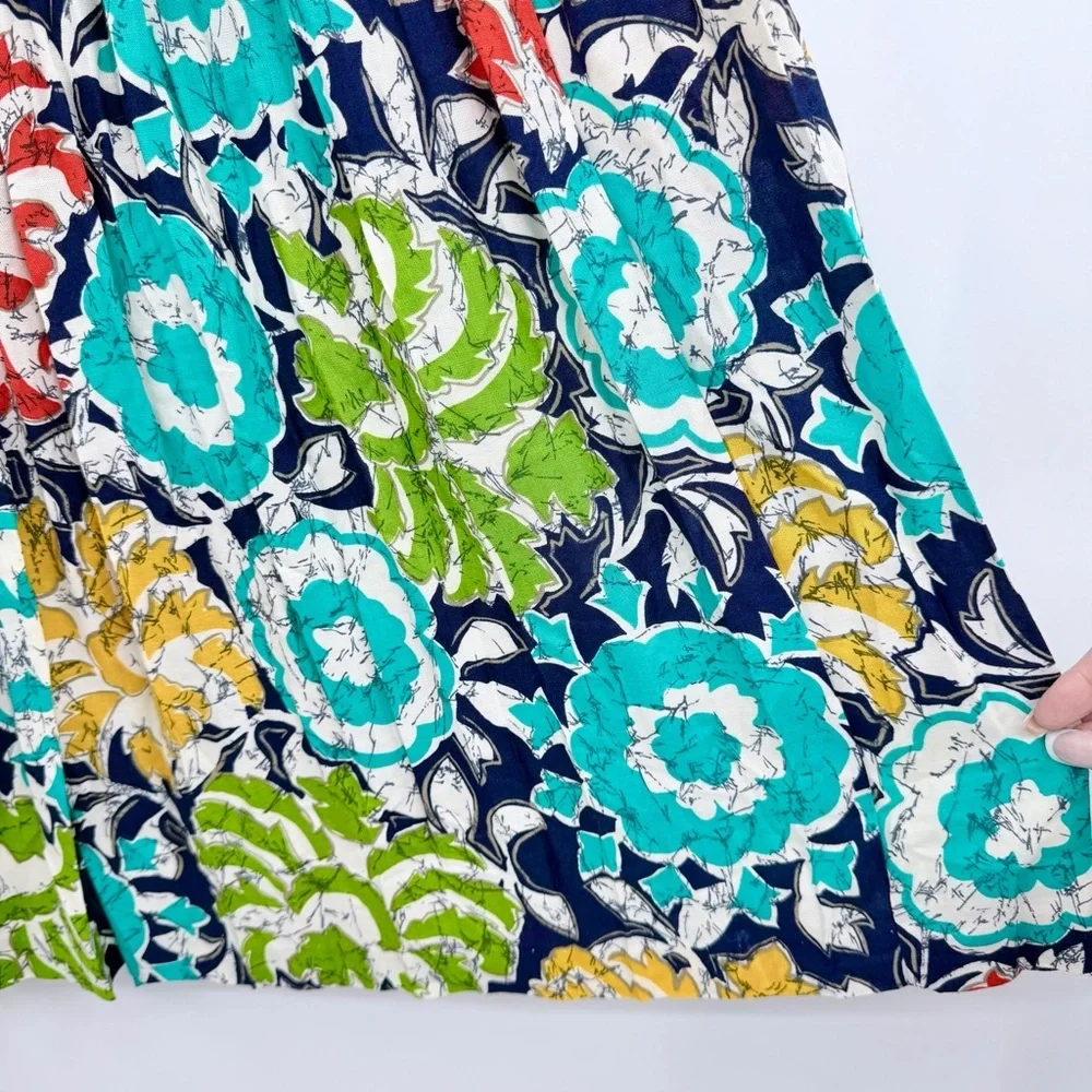 COUNTERPARTS Vintage 90s Floral Midi Skirt NWT Made In USA